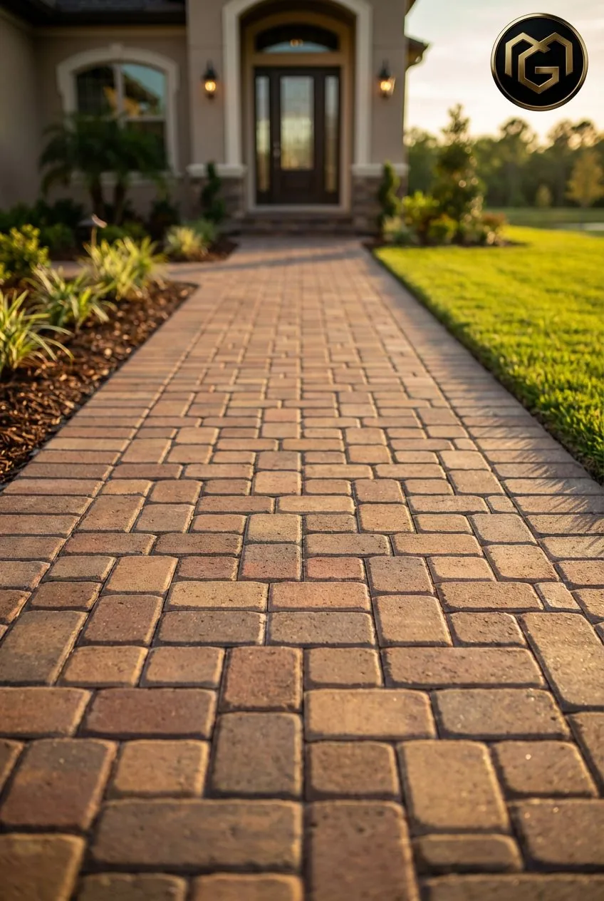 Paver Installation project in Clermont FL